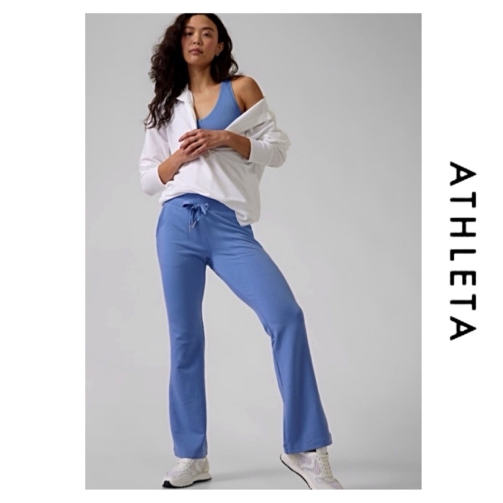 🔥NWTS-$90 ATHLETA Balance Pants XL SOFT Nirvana Fabric Flattering Boot Cut Pants